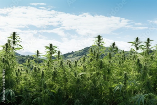 Cannabis plants,