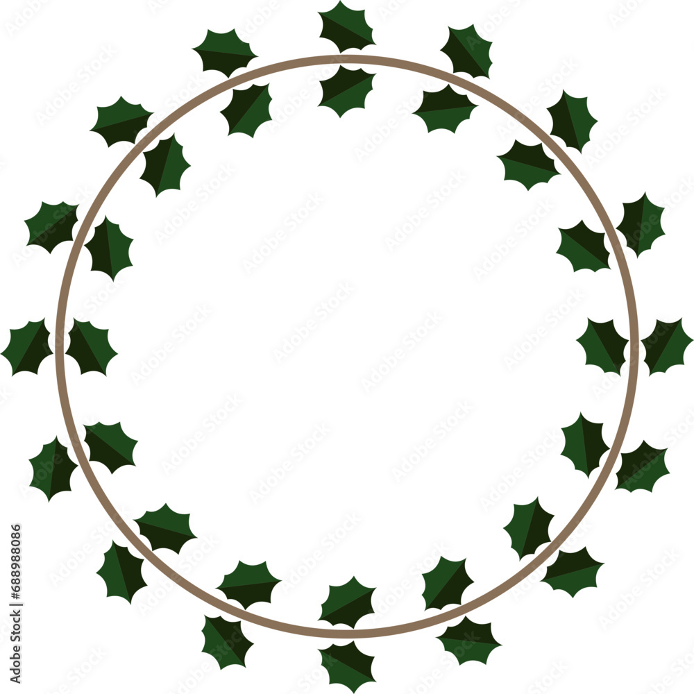 A variety of Christmas wreath ornaments
A variety of Christmas wreath ornaments