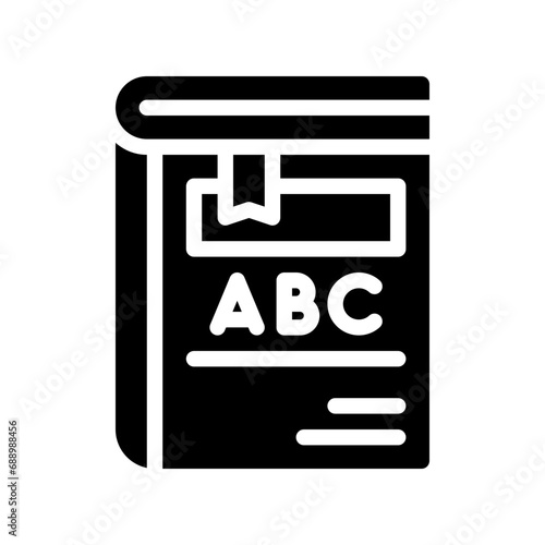 book glyph icon