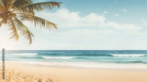 Beautiful tropical beach © UsamaR