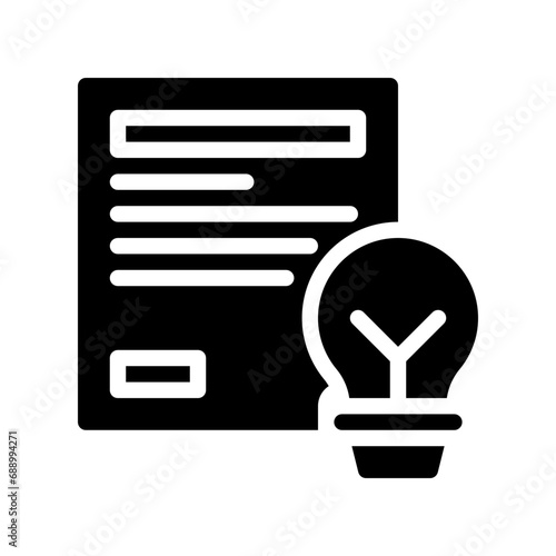 patent glyph icon
