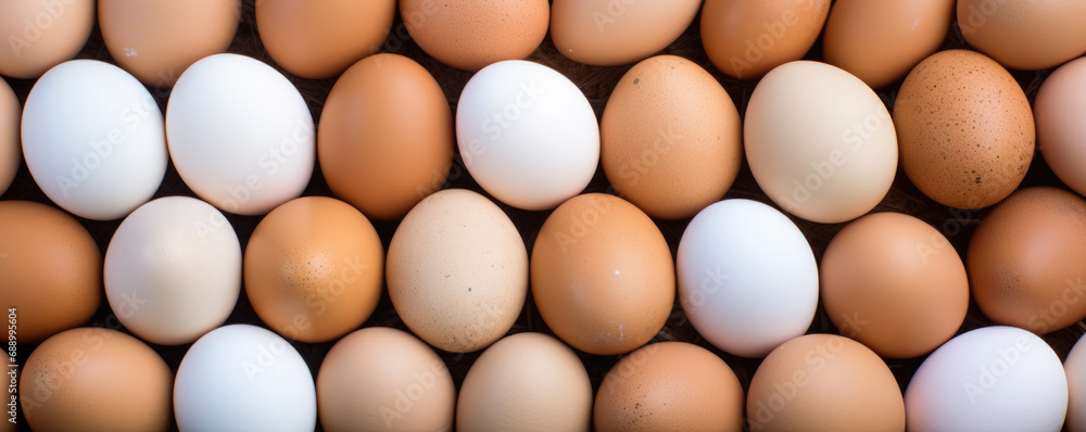Eggs background. Lots of egg images for background. Top view. Eggs background. Lots of egg images for background. Top view.