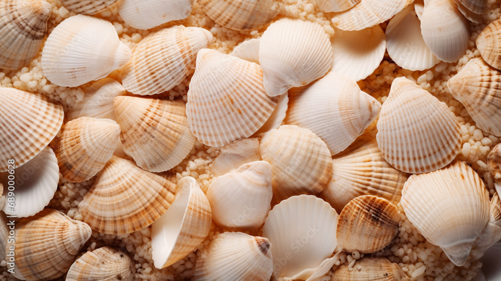 seashell pattern background