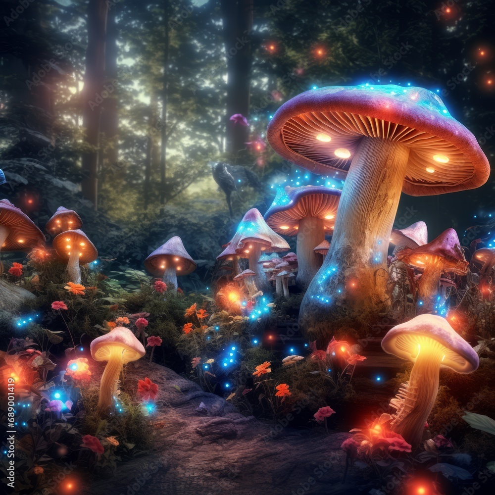 Mushroom Magic: Enchanted Forest & Beautiful Macro Art