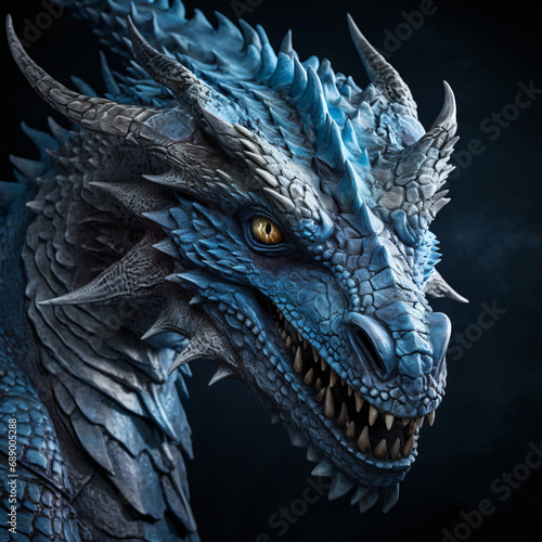 Blue monster or dragon © UsamaR