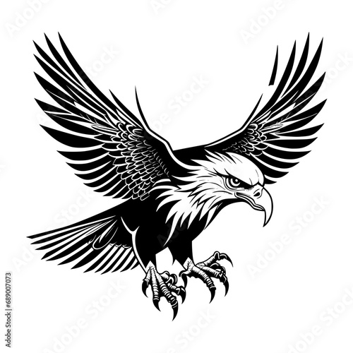 Vector Icon of eagle illustration