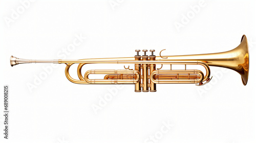 Brass trombone photo