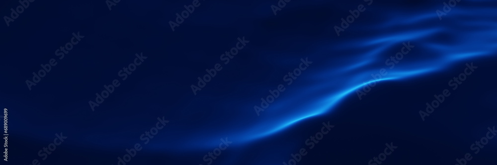 Fototapeta premium Dark blue abstract wave backghround