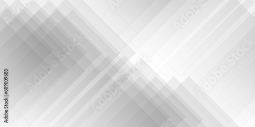 Abstract seamless modern white and gray color technology concept geometric line vector. Abstract background with lines geomatics Abstract retro pattern of triangle shapes. White triangular backdrop.