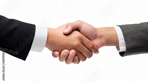 Business Deal two business man handshake