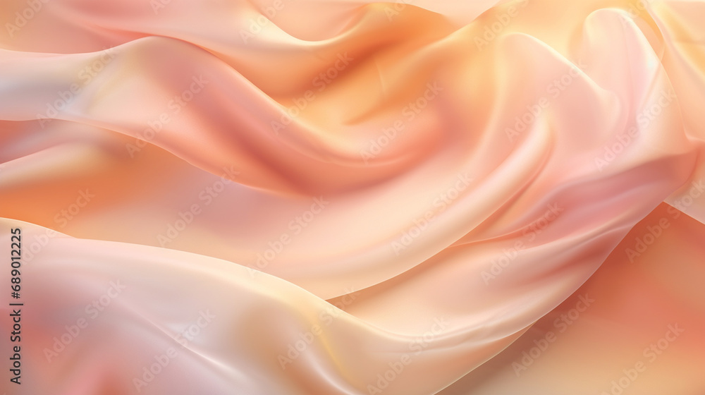 Fototapeta premium A background of a multi-colored silk fabric