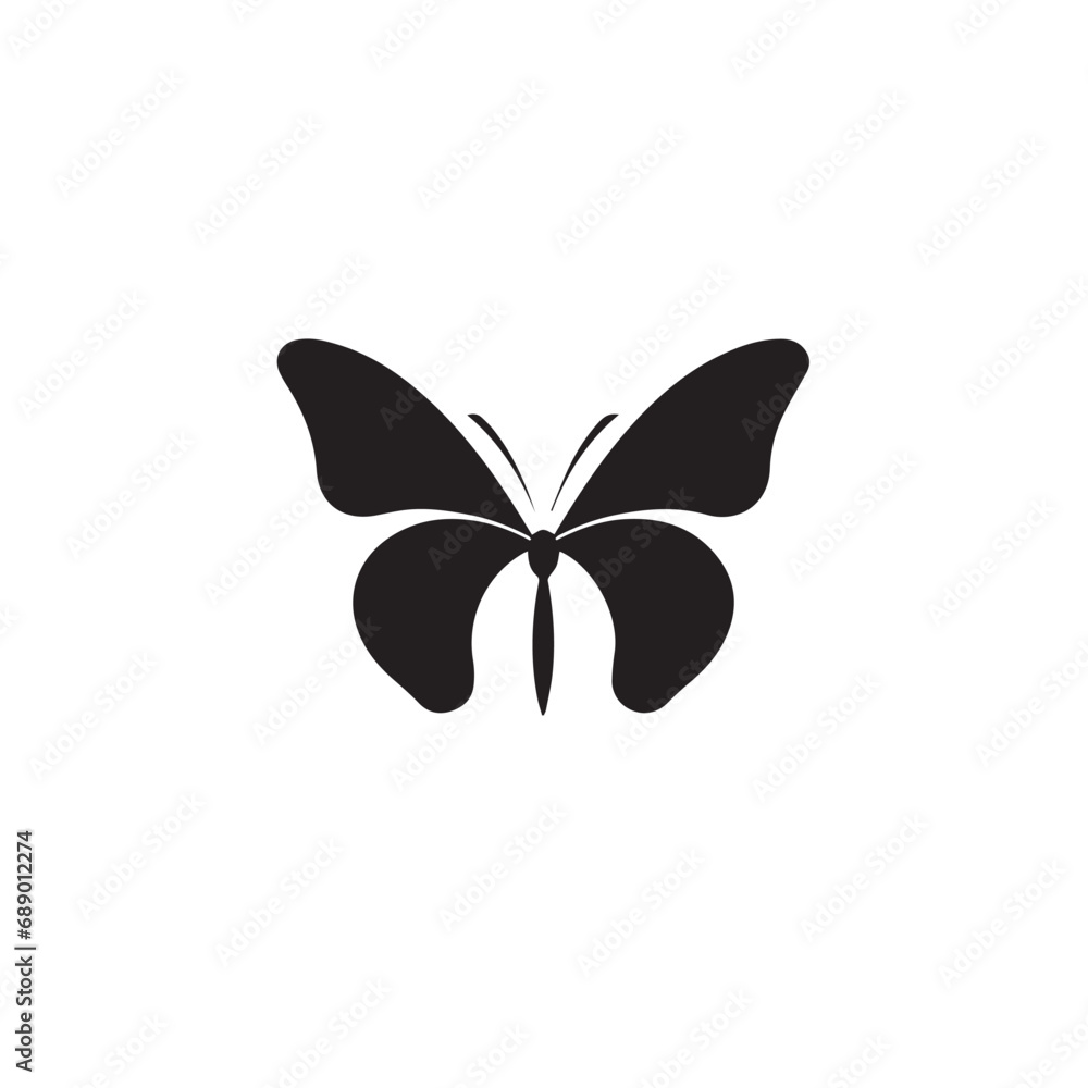 Butterfly in cartoon, doodle style. Isolated 2d vector illustration in logo, icon, sketch style, Eps 10. AI Generative Butterfly in cartoon, doodle style. Isolated 2d vector illustration in logo, icon, sketch style, Eps 10. AI Generative