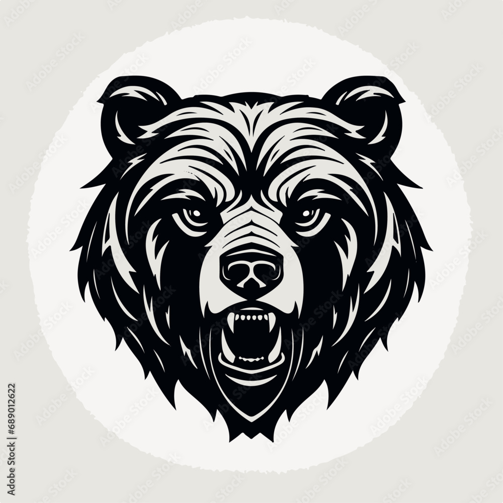 Bear in cartoon, doodle style. Isolated 2d vector illustration in logo, icon, sketch style, Eps 10. AI Generative Bear in cartoon, doodle style. Isolated 2d vector illustration in logo, icon, sketch style, Eps 10. AI Generative