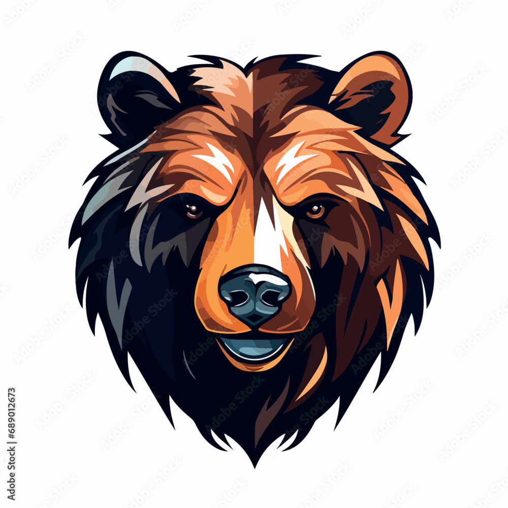 Bear in cartoon, doodle style. Isolated 2d vector illustration in logo, icon, sketch style, Eps 10. AI Generative Bear in cartoon, doodle style. Isolated 2d vector illustration in logo, icon, sketch style, Eps 10. AI Generative