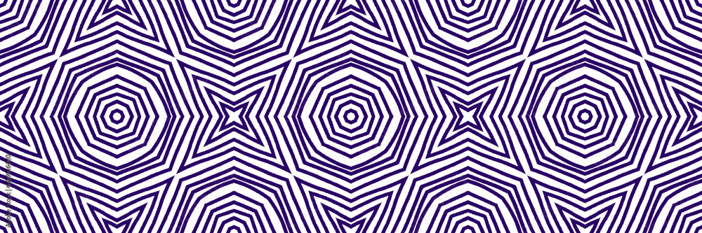 Ikat repeating seamless border. Purple Ikat repeating seamless border. Purple