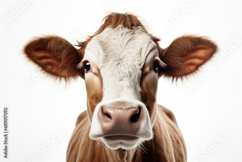 cow looking straight at the camera