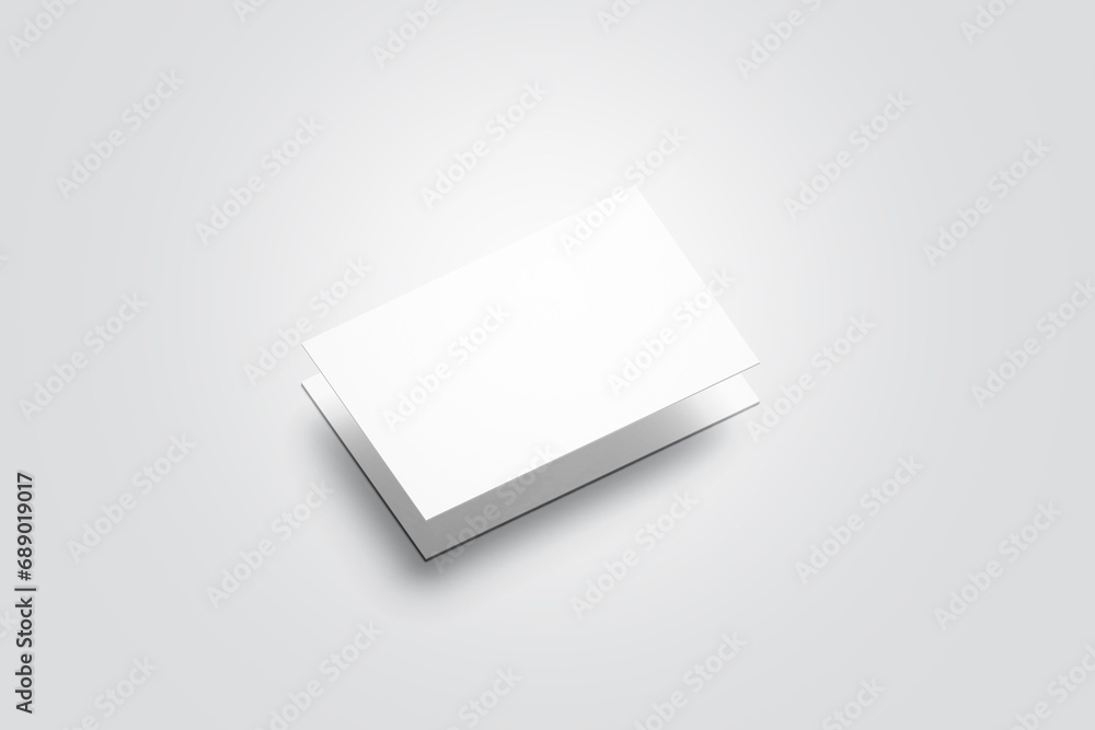 Business Card Mockup 3D Rendering Business Card Mockup 3D Rendering