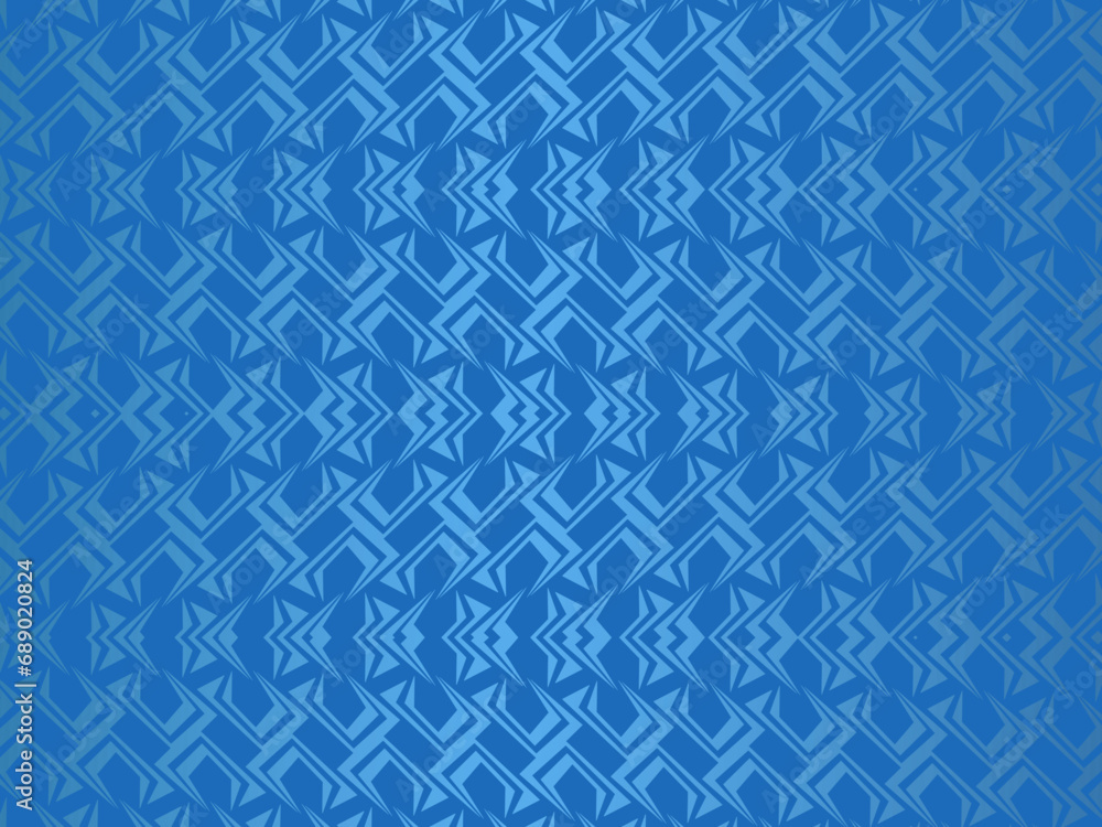 Fototapeta premium Modern blue background. Abstract background with cool seamless pattern. Gradient blue.