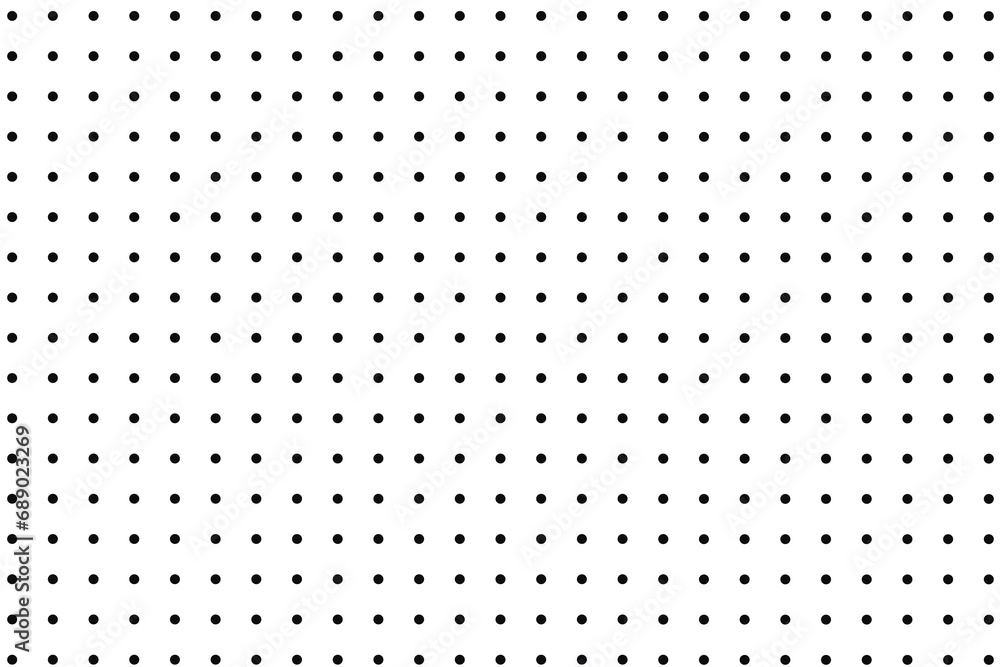 dots on white dots on white