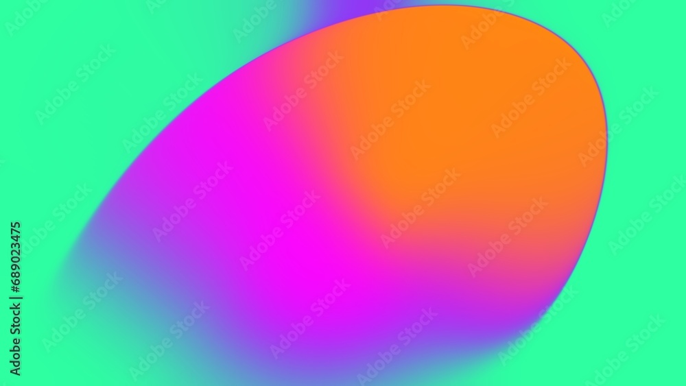Abstract blurred gradient background in bright colors. Colorful smooth illustration	