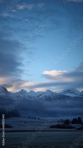 Montagne en hiver © Boris V. 