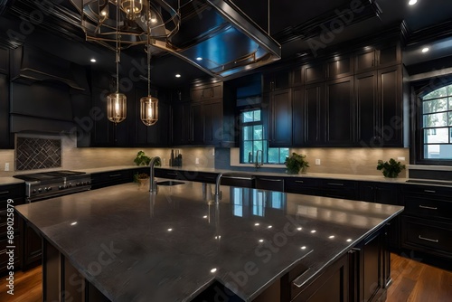 Use high-quality materials such as quartz or granite for countertops, and stainless steel or glass for appliances. These materials not only look modern but are also durable and easy to maintain.