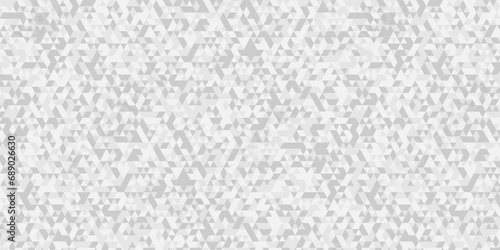 Abstract gray and white chain rough backdrop square triangle background. Modern geometric pattern gray and white Polygon Mosaic triangle Background, business and corporate background.