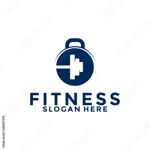 Free Download Fitness and Gym Logo Design Vector, Sport and Fitness logo template - GFXLoad