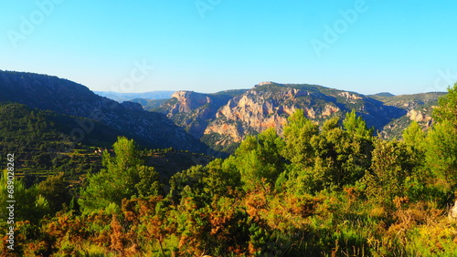 Mountain landscapes of El Maestrazgo  Castell  n