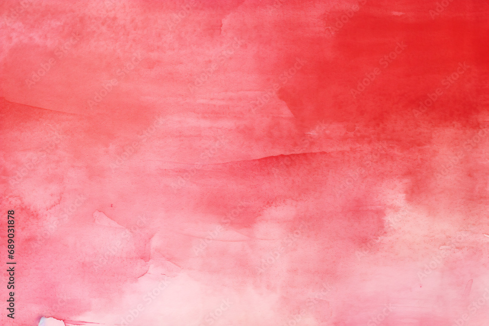 Red abstract pattern watercolor background, texture wallpaper. Water liquid fluid, template design