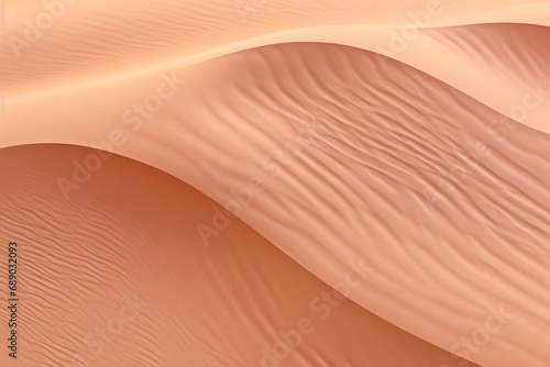 Aerial view of sand dunes in the desert  sand texture background seen from above