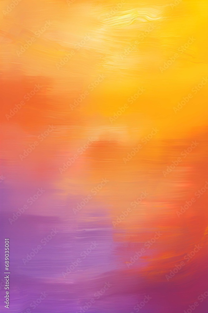 A colorful abstract background with an orange and yellow hue, in the style of dark violet and light indigo