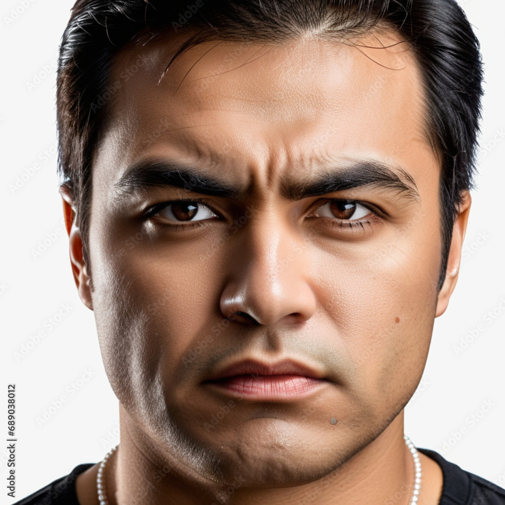 Obraz premium angry face, annoyed face