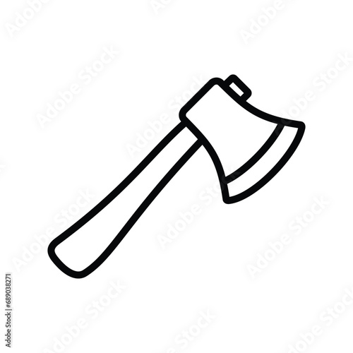 axe icon vector design template simple and clean