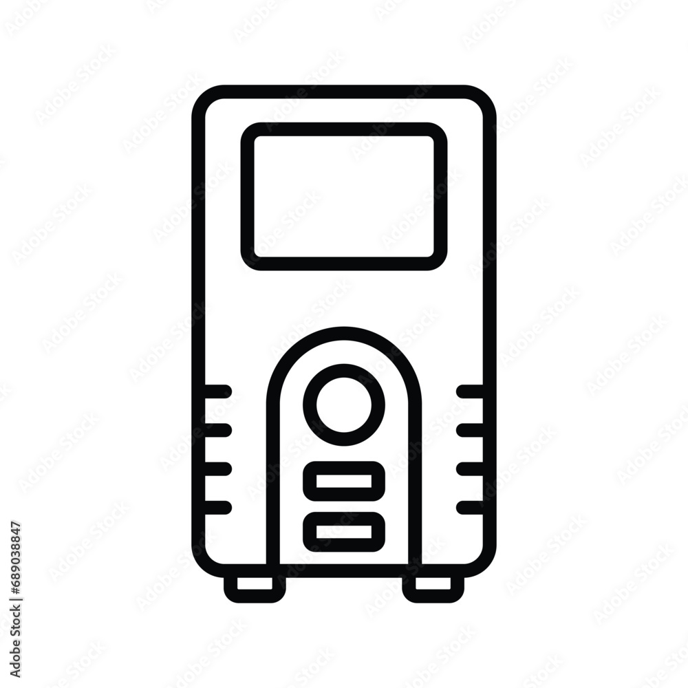 power supply UPS icon vector design template simple and clean power supply UPS icon vector design template simple and clean