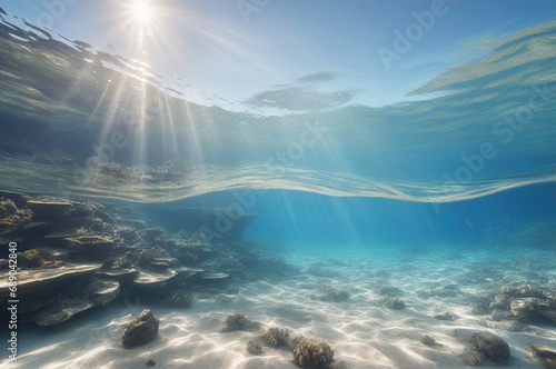Underwater Sea Scene