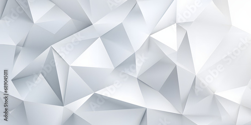 White Geometry Vector Background