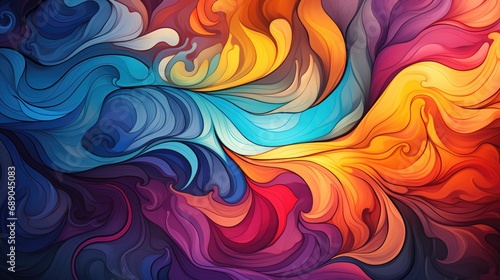 Psychedelic Dreams Style Backgrounds offer a visual symphony of vivid patterns—captivating and dream-like, a celebration of imaginative exploration.