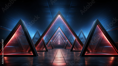 pyramid of light
