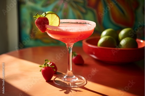 Strawberry Margarita cocktail