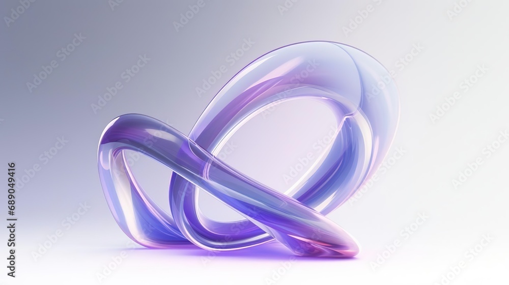 3D Render Of An Abstract 3D Render Of An Abstract