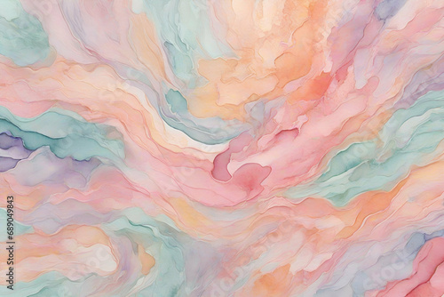Pastel watercolor texture painting abstract banner background