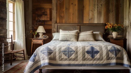 Style of bedroom: "Country" The simplicity and coziness of the country style, which has its roots in England, contrasts with contemporary fashion.