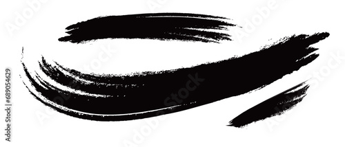 美しいブラシストロークのデザイン素材