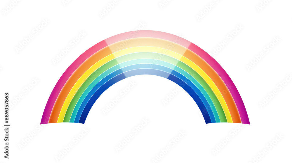 Rainbow vector Isolated on clear background, PNG file. Rainbow vector Isolated on clear background, PNG file.