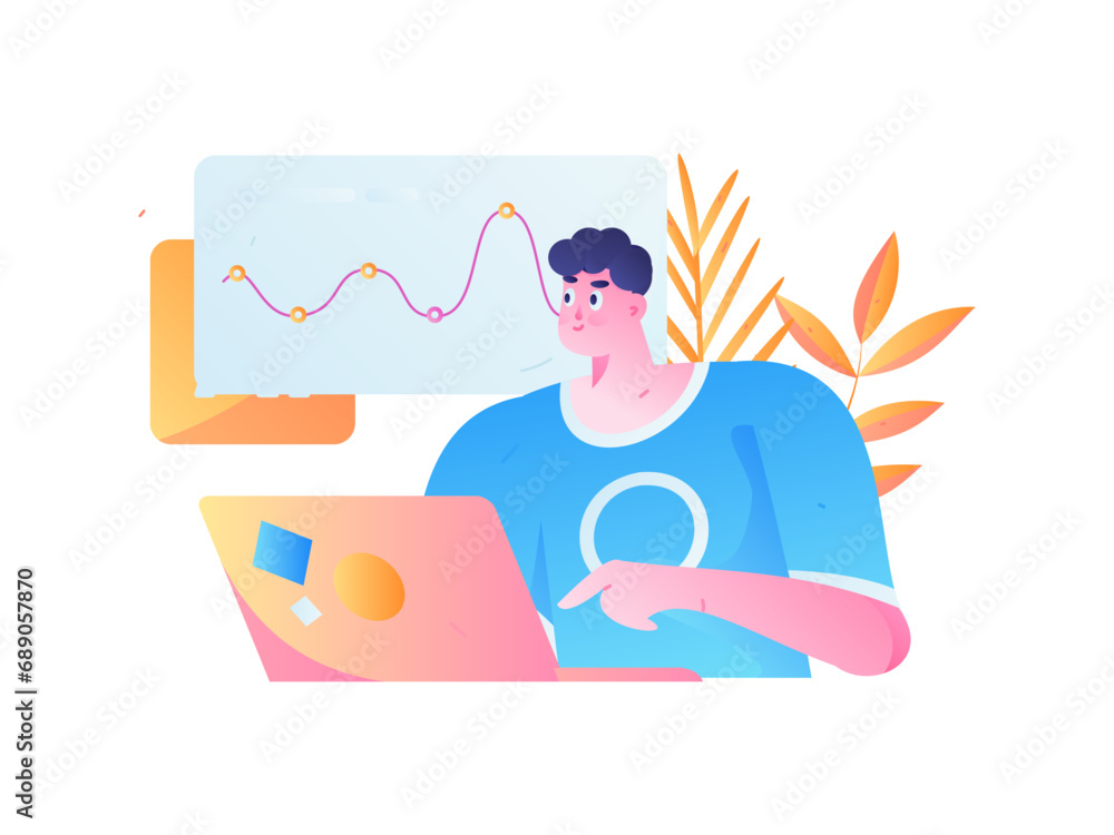 Business People Flat Vector Concept Operation Hand Drawn Illustration
Business People Flat Vector Concept Operation Hand Drawn Illustration