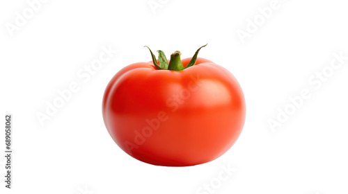 Fresh tomatoes, isolated on transparent background PNG file.