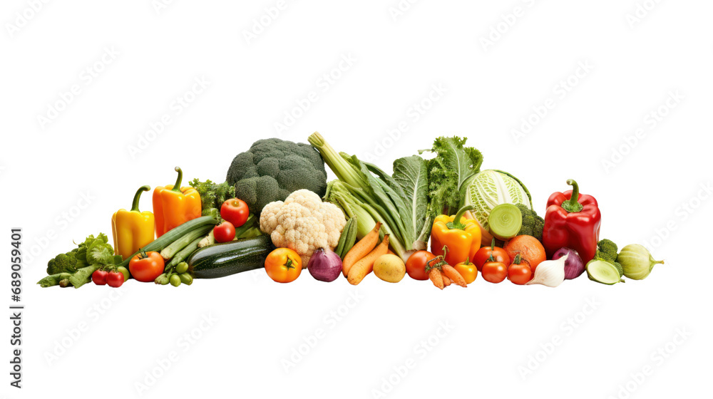 Vegetable and fruit group Isolated on a clear background, PNG file. Vegetable and fruit group Isolated on a clear background, PNG file.