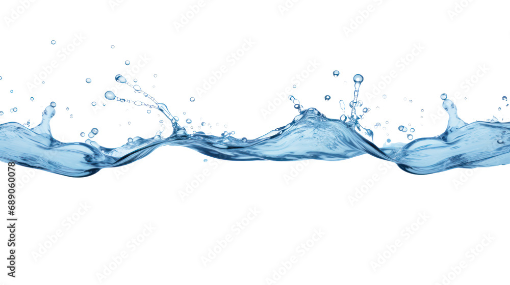 Clear blue water splashes and waves with drops. Vector liquid splash with drops. Realistic isolated 3D element. Isolated on clear background, PNG file. Clear blue water splashes and waves with drops. Vector liquid splash with drops. Realistic isolated 3D element. Isolated on clear background, PNG file.