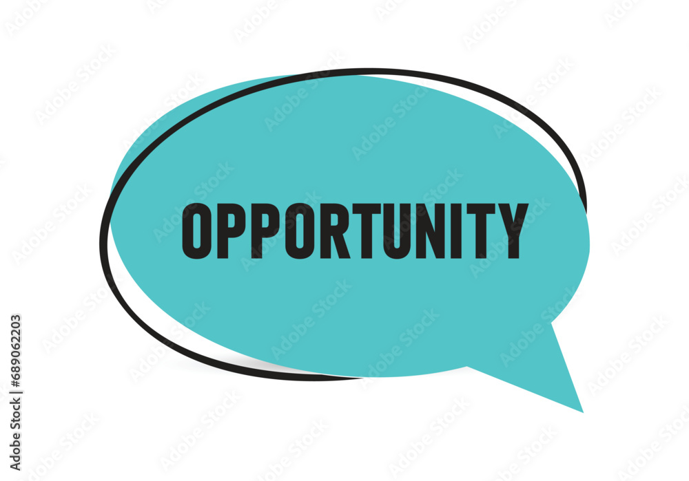 Opportunity speech bubble text. Hi There on bright color for Sticker, Banner and Poster. vector illustration. Opportunity speech bubble text. Hi There on bright color for Sticker, Banner and Poster. vector illustration.
